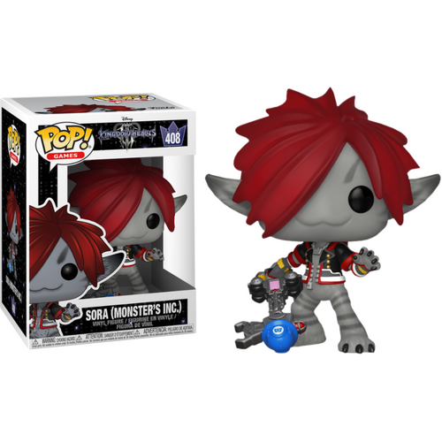 POP! Vinyl Kingdom Hearts III - Sora (Monster's Inc.) #408