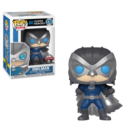POP! Vinyl DC Super Heroes - Owlman #276 Special Edition Sticker