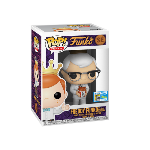 POP! Vinyl Funko Freddy as Colonel Sanders Limited Edition Vaulted with Hard Case