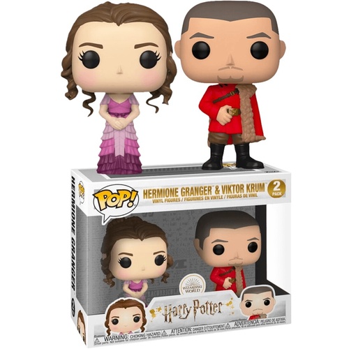 POP! Vinyl Harry Potter - Hermione Granger & Viktor Krum Special Edition Sticker