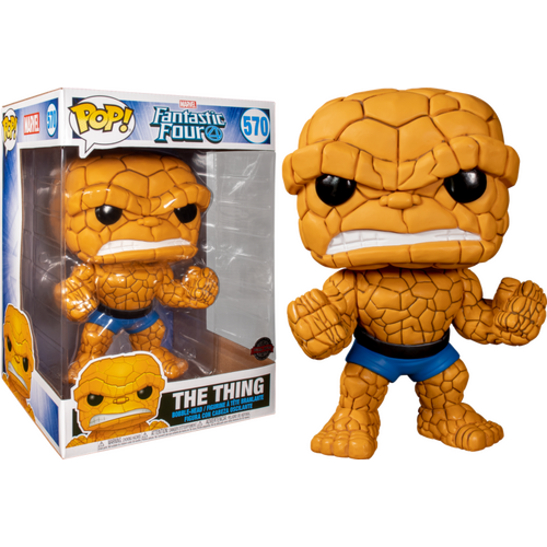 Fantastic Four - The Thing 10” Pop! Vinyl Figure #570