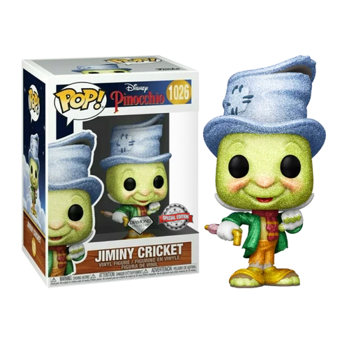 POP! Vinyl Disney Pinocchio - Jiminy Cricket Diomond Glitter #1026