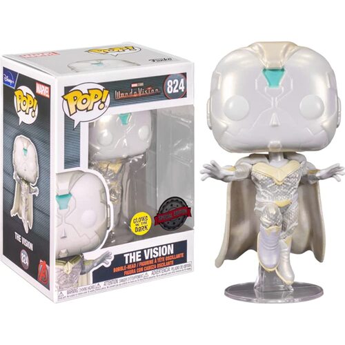 Marvel's WandaVision The Vision Glow in the Dark Funko POP! Vinyl 824