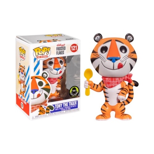 POP! Vinyl Kellog's Frosted Flakes - Tony the Tiger #121 Popcultcha sticker