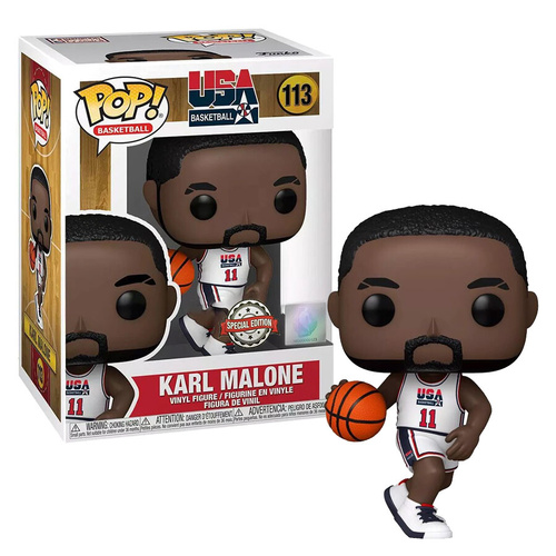 POP! Vinyl Basketball USA - Karl Malone #113 Special Edition