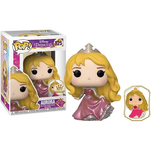 POP! Vinyl Disney Princess - Aurora Exclusive with Pin #325