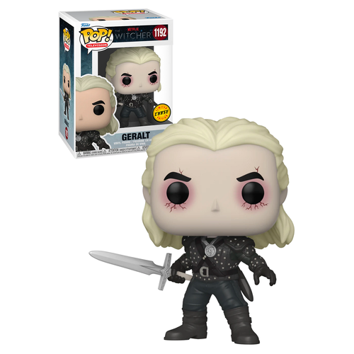 POP! Vinyl The Witcher - Geralt CHASE Edition #1192 with Pop protector