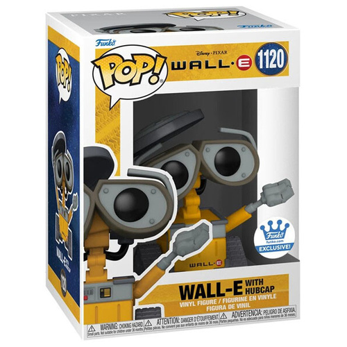 POP! Vinyl Wall-E - Wall E with Hubcap Exclusive #1120