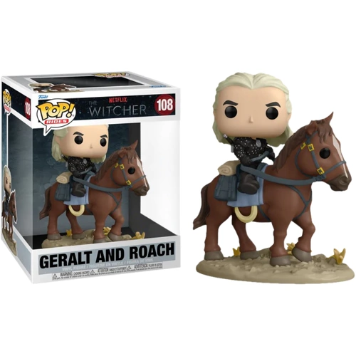 POP! Vinyl The Witcher - Geralt and Roach #108 Special Edition Sticker