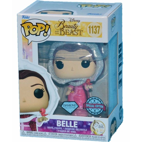 POP! Vinyl Beauty and the Beast - Belle Diamond Glitter Edition #1137