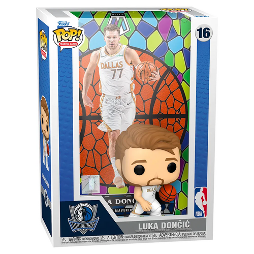 NBA Dallas Mavericks Luka Doncic Mosaic Trading Cards Funko POP! Vinyl 16