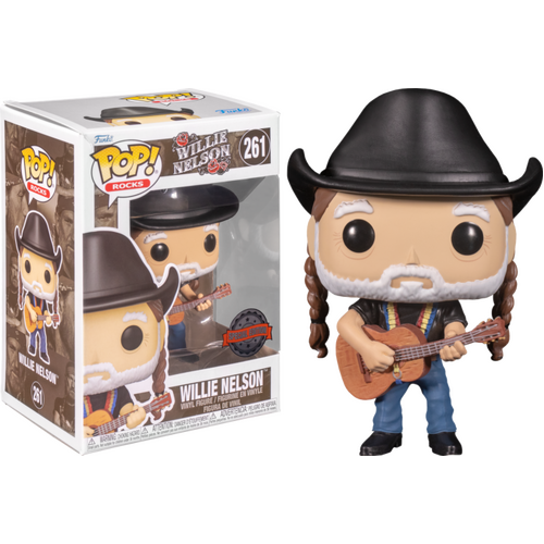  Willie Nelson - Willie Nelson with Cowboy Hat #261 POP! Vinyl