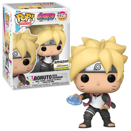 POP! Vinyl Boruto Next Gen - Boruto with Rasengan #1356 Amazon GLOW Exclusive