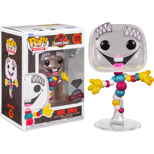 POP! Vinyl Jurassic Park - Mr. DNA #1170 Diamond Glitter Special Edition