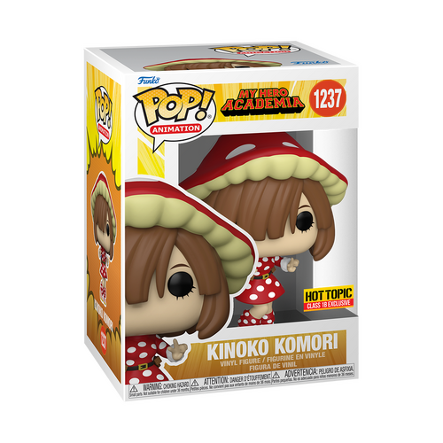 MY HERO ACADEMIA POP! KINOKO KOMORI 1237 hot topic exclusive sticker