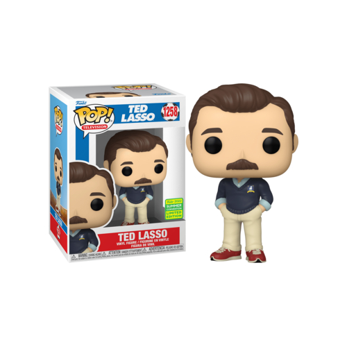 POP! Vinyl Ted Lasso - Ted Lasso #1258 RARE NYCC22 with Pop Protector