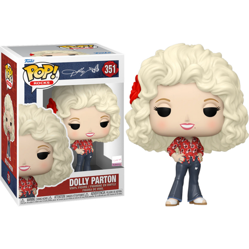 Dolly Parton - Dolly Parton from 1977 Tour #351 Pop! Vinyl Figure