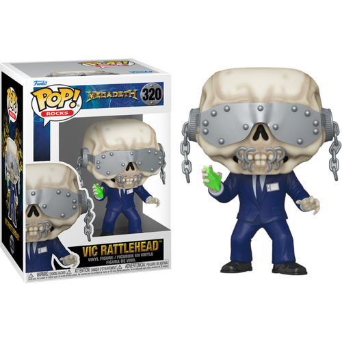 Megadeth - Vic Rattlehead #320 Pop! Vinyl Figure