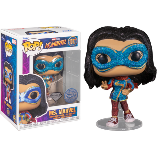 Ms. Marvel (2022) - Ms. Marvel Diamond Glitter Pop! Vinyl Figure 1077