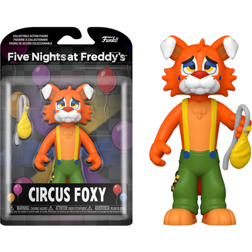 Five Night’s at Freddy’s - Circus Foxy 5” Action Figure