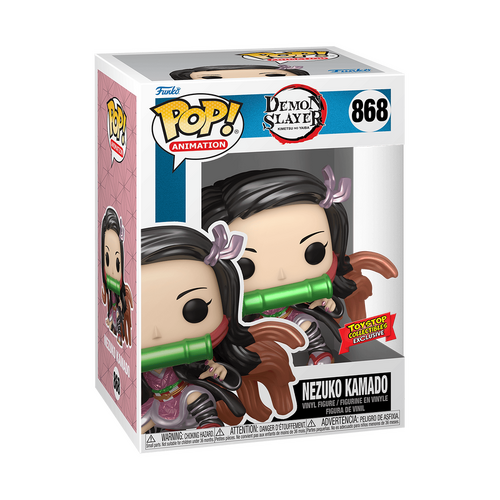 DEMON SLAYER POP! NEZUKO KAMADO (METALLIC) 868 toystop exclusive stickered import with protector
