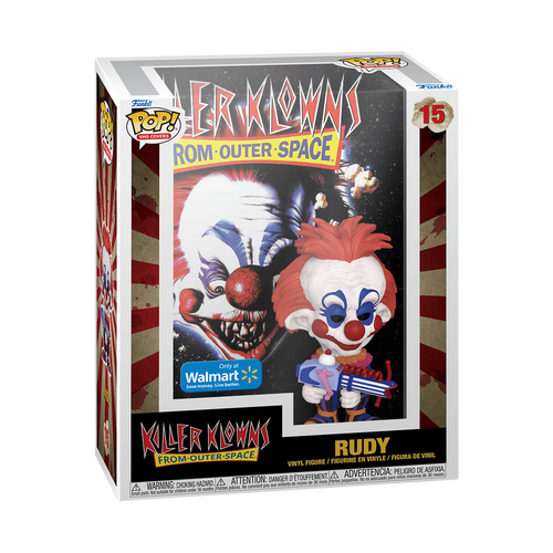 KILLER KLOWNS FROM OUTER SPACE POP! VHS COVERS RUDY WALLMART EXCLUSIVE STICKERED
