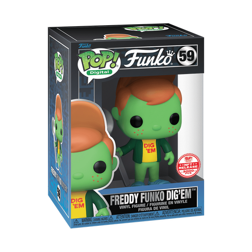 POP! Vinyl Kellog's - Freddy Funko Dig'Em #59 NFT Limited Edition