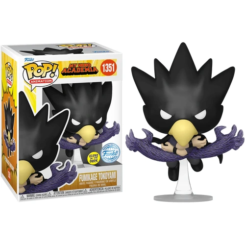 POP! Vinyl My Hero Academia - Fumikage Tokoyami #1351 GLOW