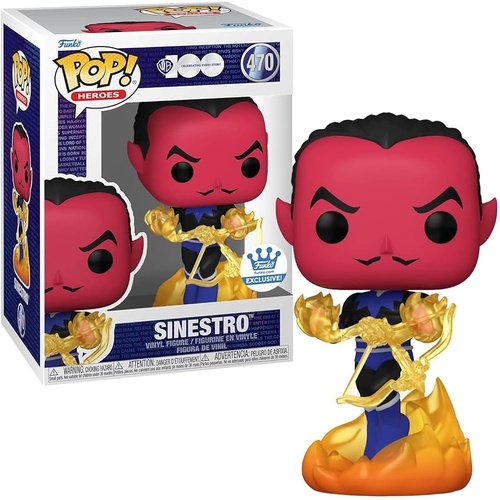 POP! Vinyl WB 100 Years - Sinestro #470 Funko Exclusive