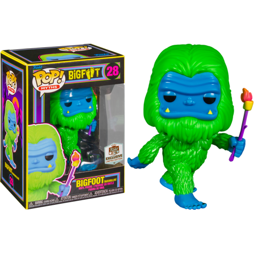 POP! Vinyl Bigfoot - Bigfoot with Marshmallow Limited Edition Black Light #28