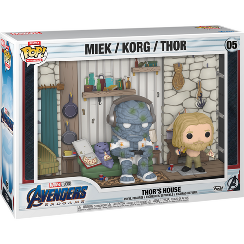 POP! Vinyl Avengers Endgame - Thor's House | Miek | Korg | Thor #05