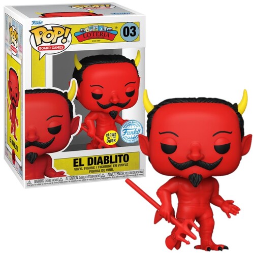 Loteria - El Diablito #03 US Exclusive Glow Pop! Vinyl