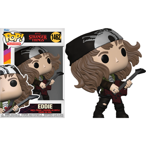 Stranger Things 4 - Eddie with Guitar (Finale) #1462 Pop! Vinyl Figure