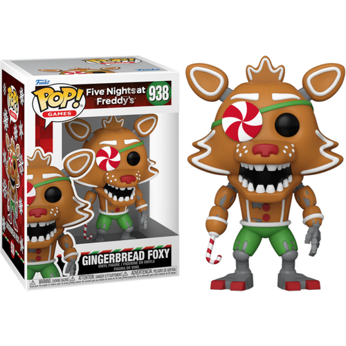 Five Nights at Freddy's - Holiday Gingerbread Foxy #938 Pop! Vinyl Figure