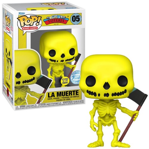 Loteria - La Muerte  #05 US Exclusive Glow Pop! Vinyl [RS]