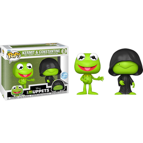The Muppets - Kermit & Constantine Pop! Vinyl Figure 2-Pack