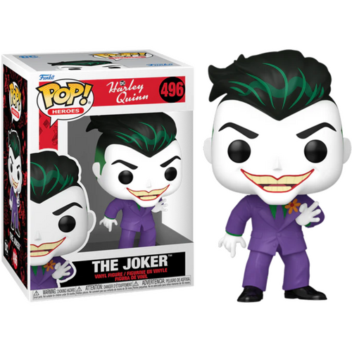 Harley Quinn: Animated TV Series (2019) - The Joker Pop! Vinyl Figure 496