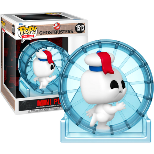 Ghostbusters: Frozen Empire (2024) - Mini Puft in Wheel #1513 Deluxe Pop! Vinyl Figure