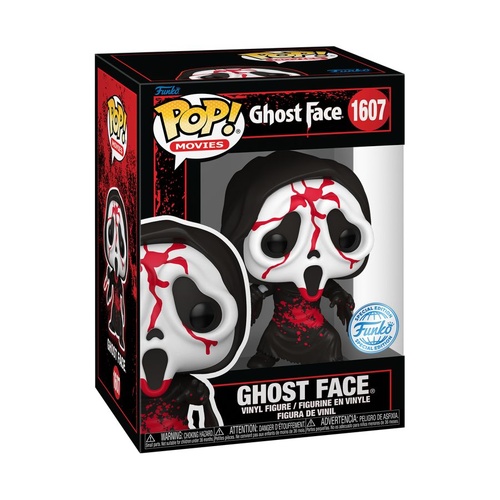 Ghostface (Scream) - Ghostface (Bloody) US Exclusive Pop! Vinyl #1607