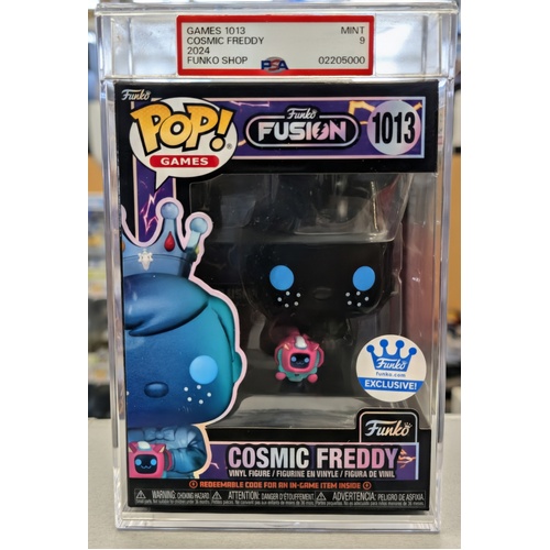 POP! Vinyl Fusion - Cosmic Freddy #1013 Funko Exclusive PSA 9 Cased