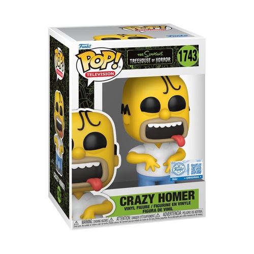 The Simpsons: Treehouse of Horror - Crazy Homer US Exclusive Pop! Vinyl #1743