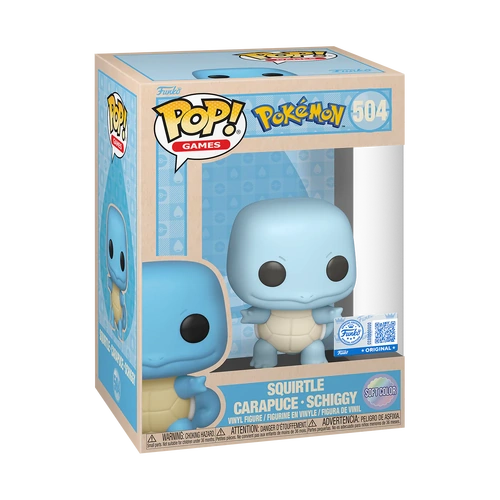 POP! Vinyl Pokemon - Squirtle #504 Soft Color Special Edition