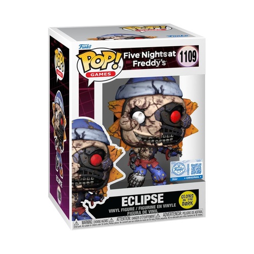 Five Nights at Freddy's: Security Breach - Eclipse US Exclusive Glow Pop! Vinyl #1109
