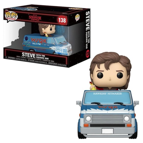 POP! Vinyl Stranger Things - Steve with the Squawk Van #138
