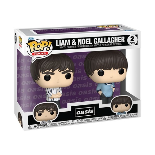 Oasis – Liam & Noel Gallagher Pop! Vinyl 2 Pack