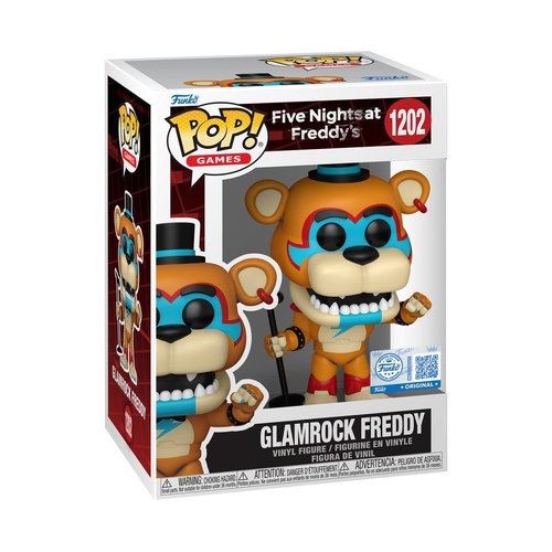 Five Nights at Freddy’s – Glamrock Freddy US Exclusive Pop! Vinyl  1202