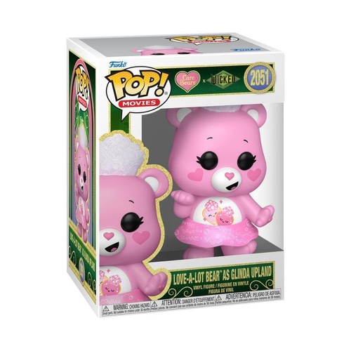 Wicked x Care Bears – Love-A-Lot Bear as Glinda Upland Pop! Vinyl 2051