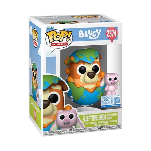 Bluey – Sleepytime Bingo with Floppy Bunny US Exclusive Pop! Vinyl #2374