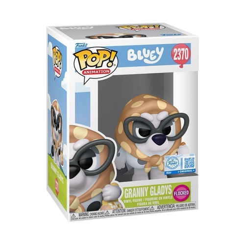 Bluey – Granny Gladys US Exclusive Flocked Pop! Vinyl #2370