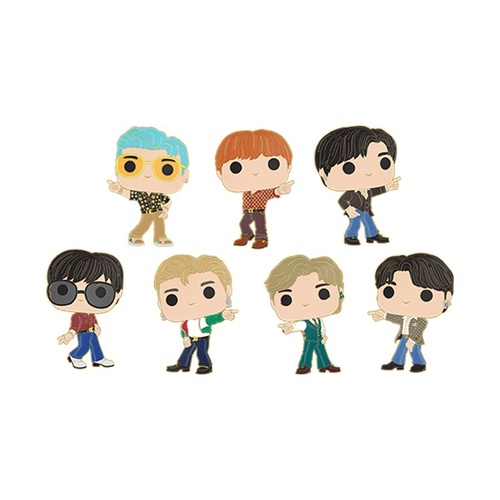 BTS – Band Members Enamel Pin 7-Pack